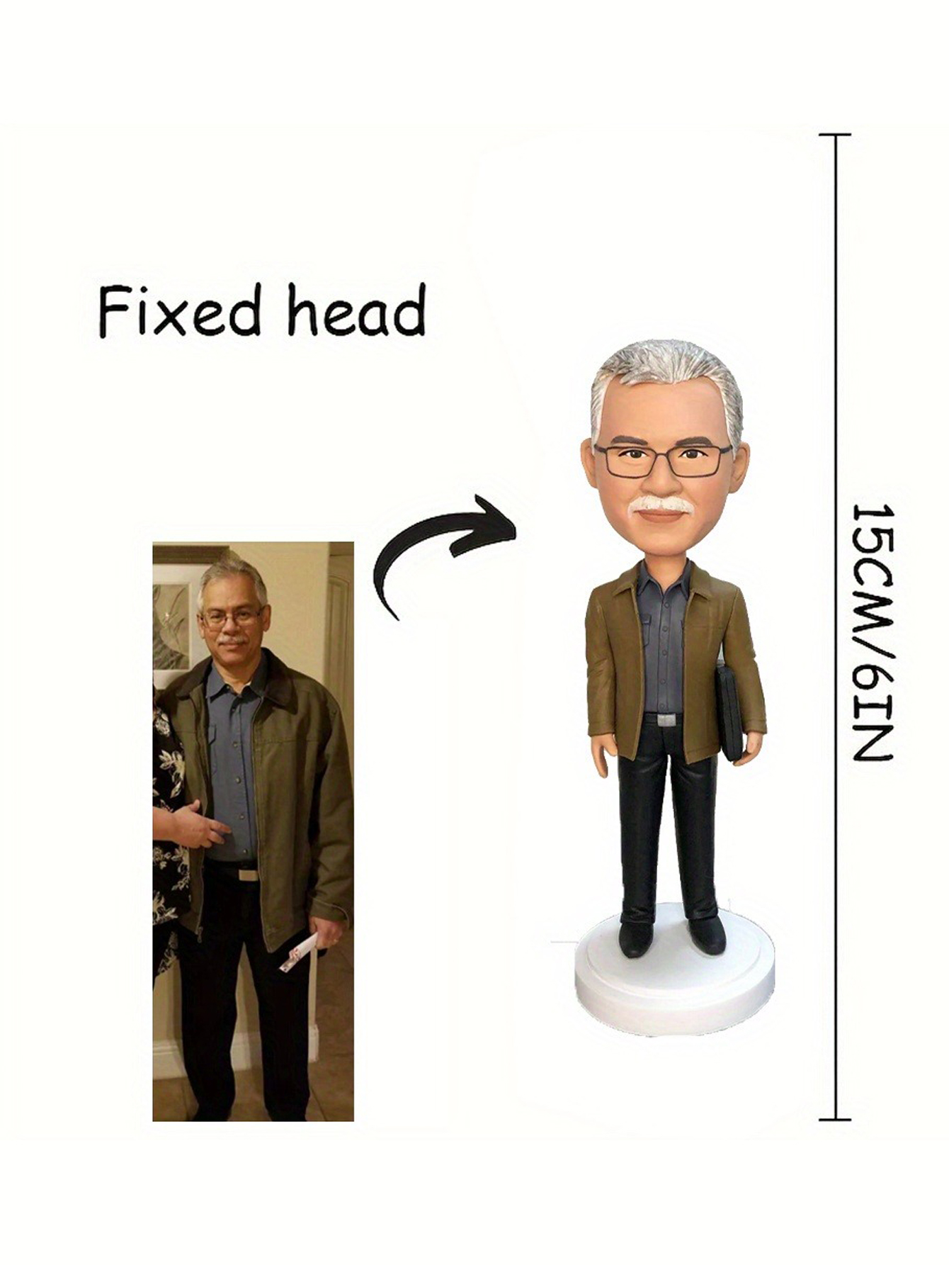 Custom Bobblehead Dolls Personalized Gifts Made from Clay